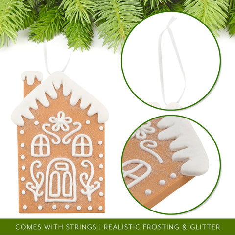 AuldHome Design side profile showing house shape and lightweight design for easy hanging