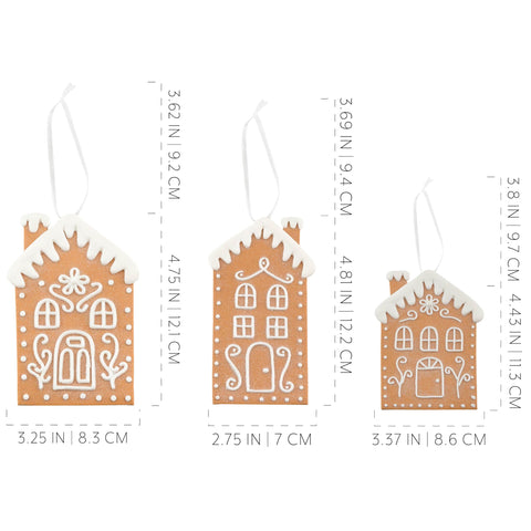 AuldHome Design ornament with ribbon hanger ready to place and simplify decorating