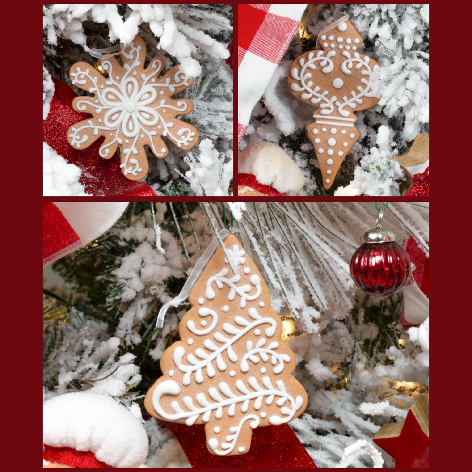 AuldHome Design close-up of white icing detail highlighting handcrafted texture