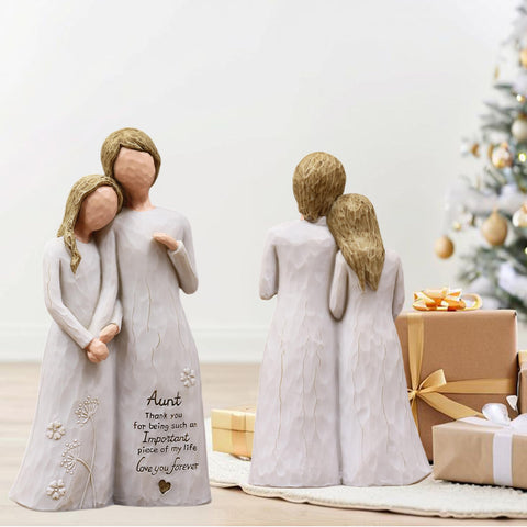 AUMELO gift-ready packaging with figurine to show presentable, no-card-needed gifting