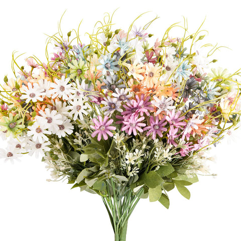 AUMVEYI front view of six bundled wildflower stems showing vibrant colors and fullness