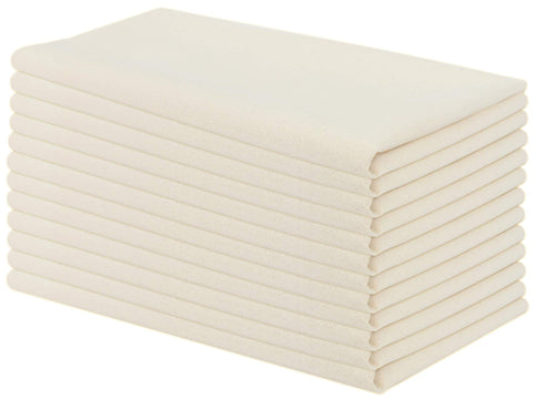 Aunti Em's Kitchen front packaging showing 13-piece towel set and natural tan color benefits