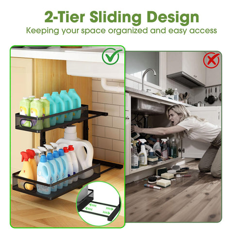 AURIKAR slide rail detail highlighting smooth silent-glide benefit