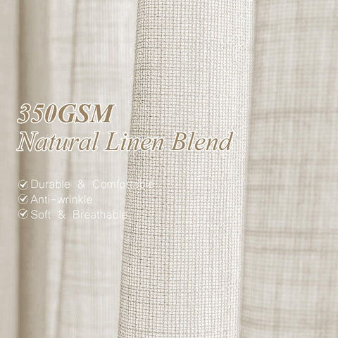 AUSSPVOCT curtains filtering natural light into room creating diffused glow, improves privacy and comfort