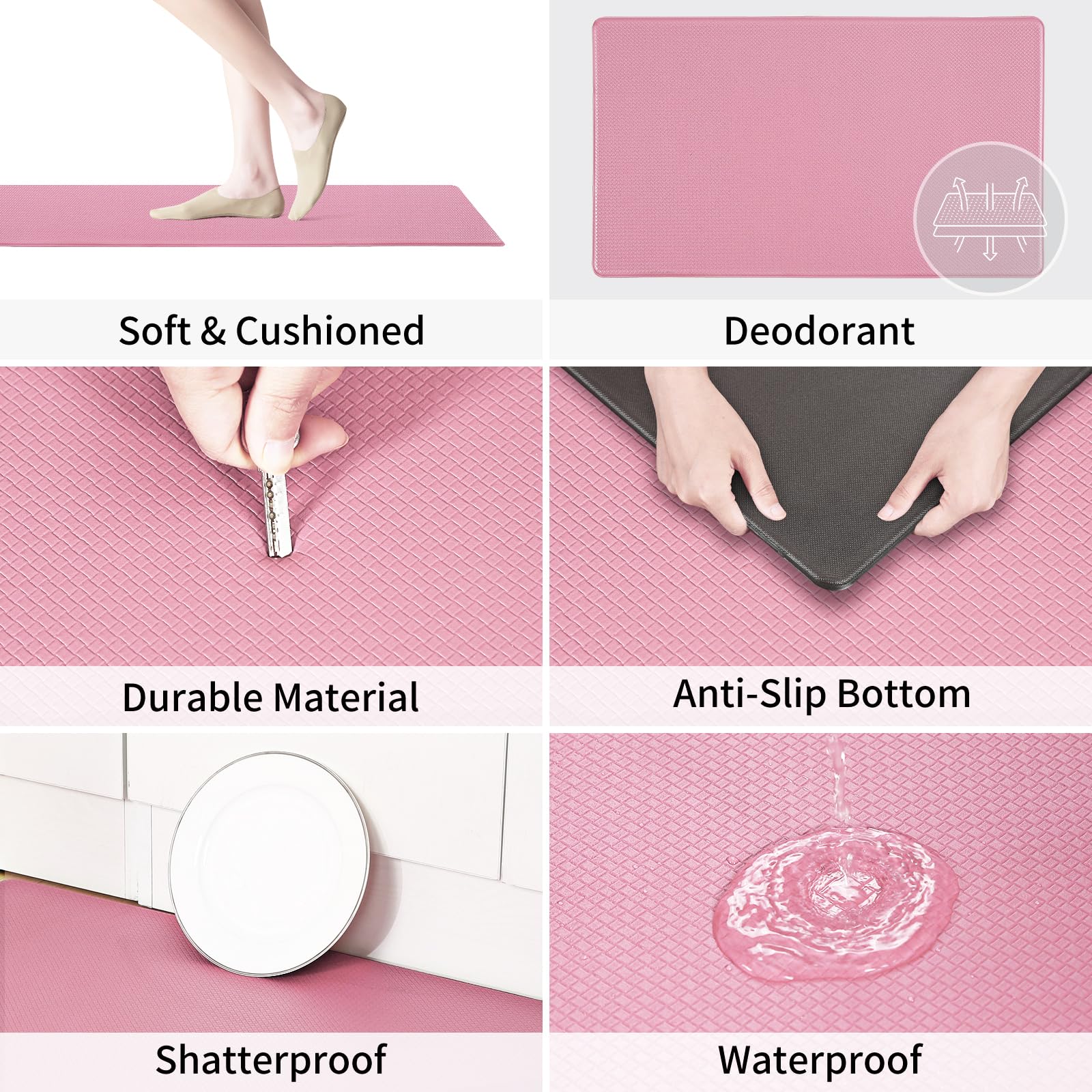 AUTODECO mat under stove and cabinet illustrating stable placement and protection