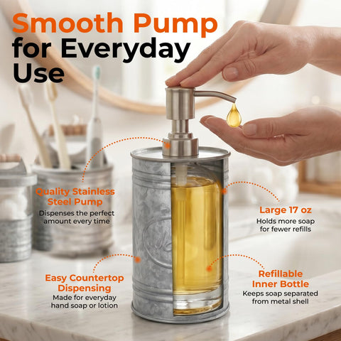 Autumn Alley size comparison by sink shows compact, space-saving design