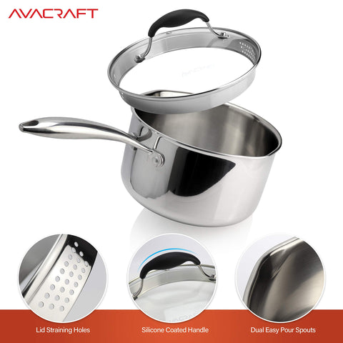 AVACRAFT ergonomic long handle designed to stay cooler and give secure grip while lifting