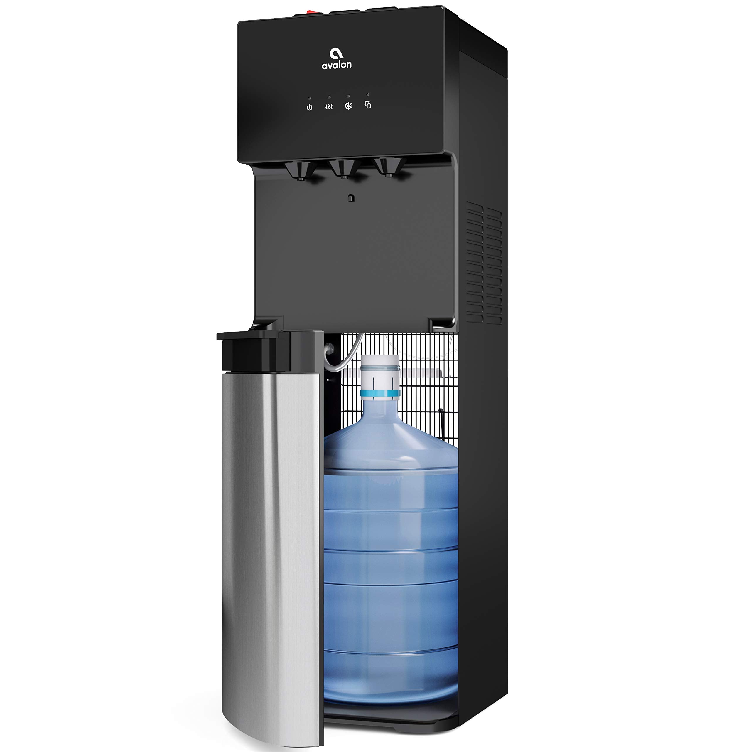Avalon front view stainless steel cabinet shows durable finish and modern look