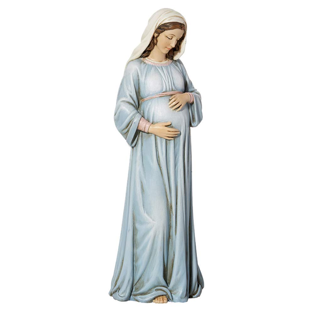 Avalon Gallery front view showing serene Mary pose and display-ready finish