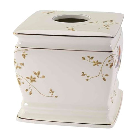 Avanti Linens open top with tissue visible benefit demonstrates easy dispensing