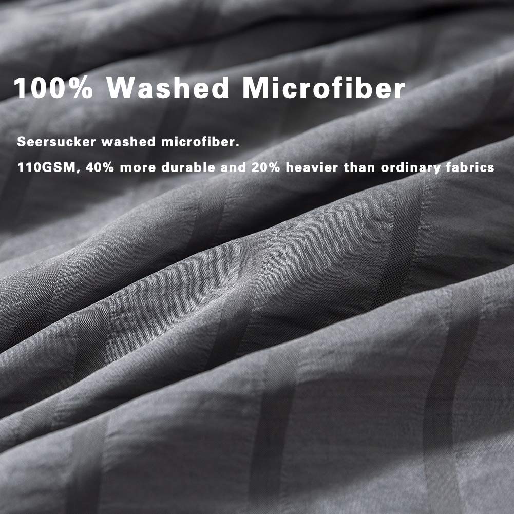 AveLom metal zipper detail on duvet cover for fast secure closure and easy changing