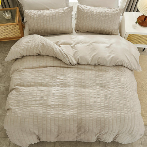 AveLom duvet in cozy reading nook portraying relaxed style and comfort