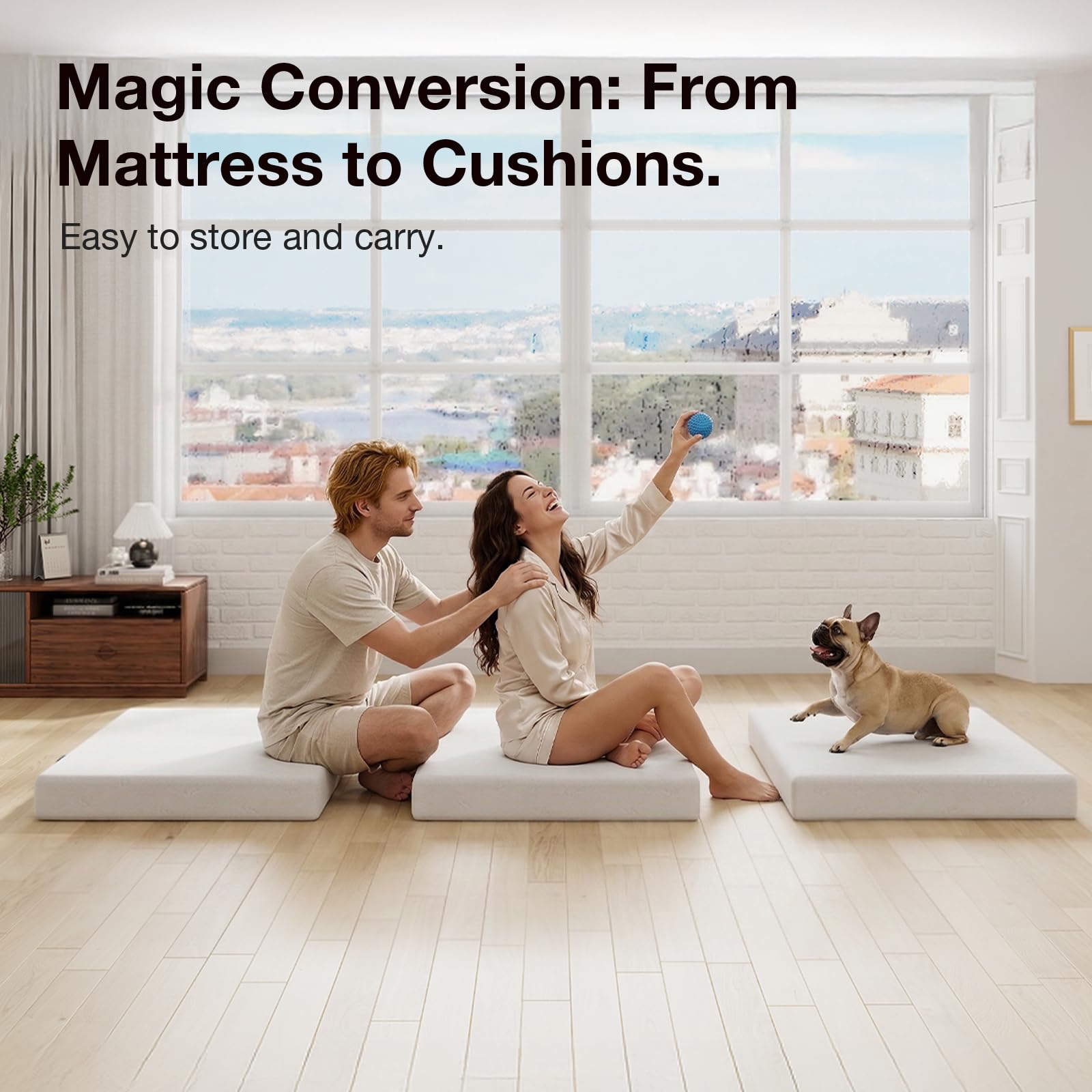 Avenco foam close-up revealing texture and breathable comfort for cooler sleep