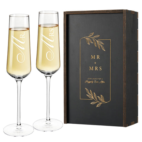 AW branded wooden gift box front view showing elegant presentation and instant gifting benefit