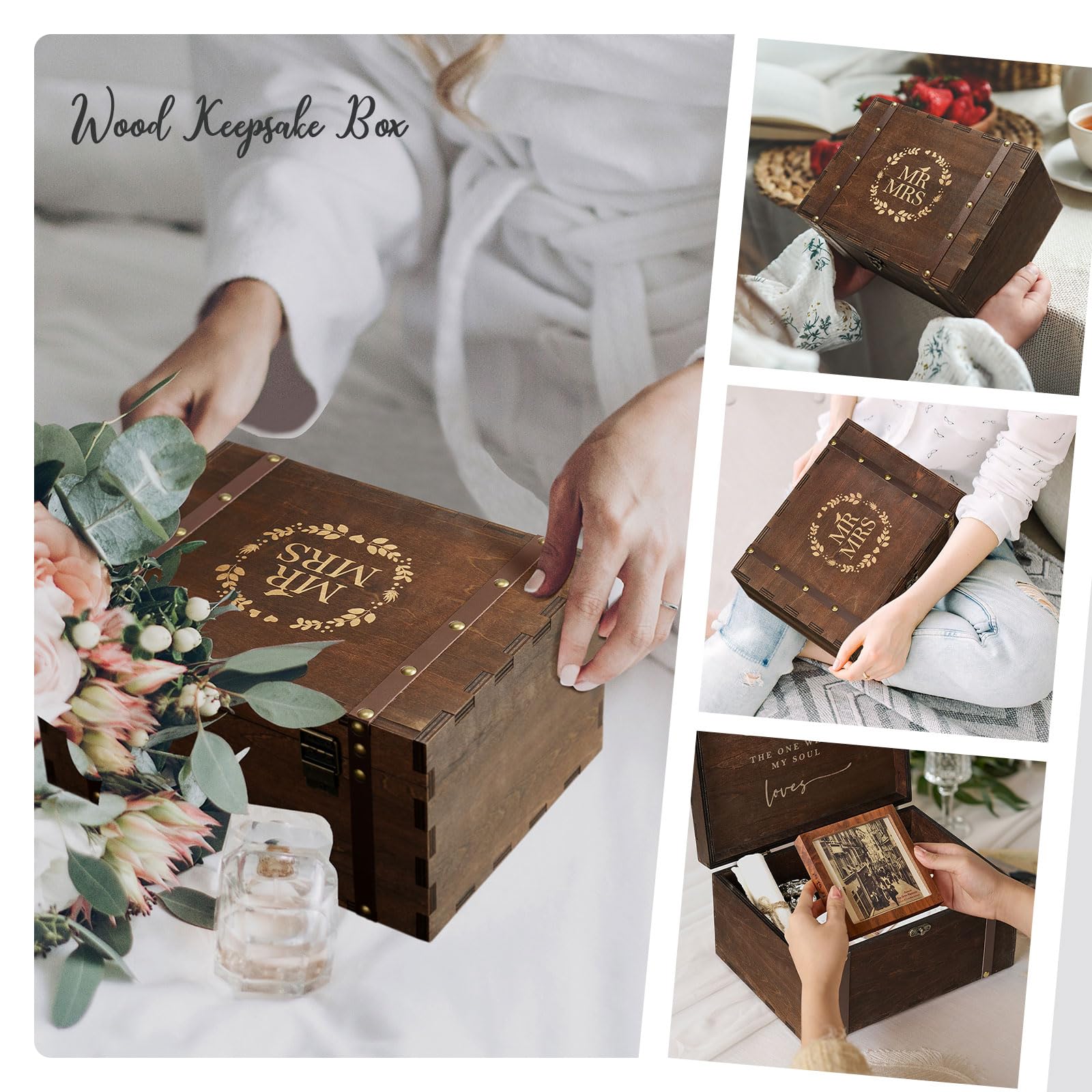 AW BRIDAL interior packed with jewelry and photos highlighting organized storage