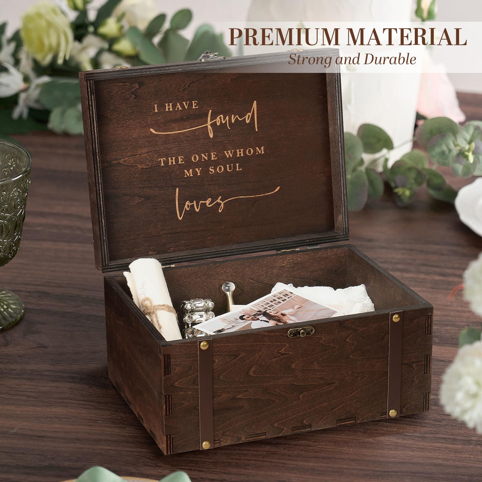AW BRIDAL closeup of inside name engraving offering personalized sentiment