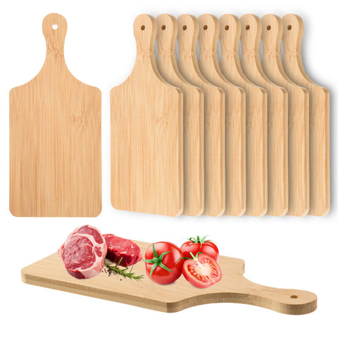 AWIZOM front view of 12-pack bamboo boards showing value and uniformity