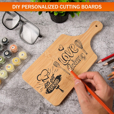AWIZOM stacked boards on kitchen hook saving counter space benefit