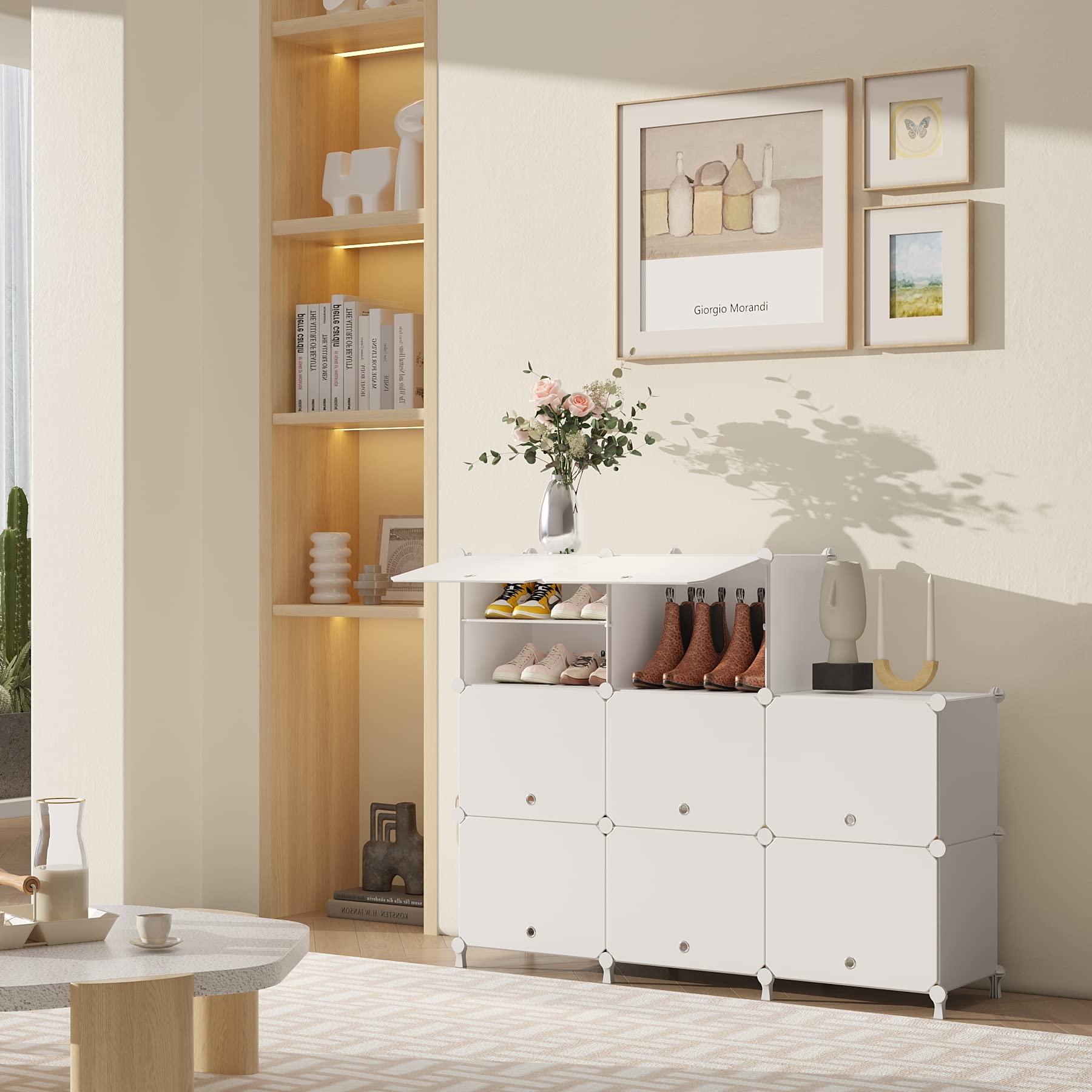 AWTATOS door ventilation holes detail promoting airflow to reduce odors
