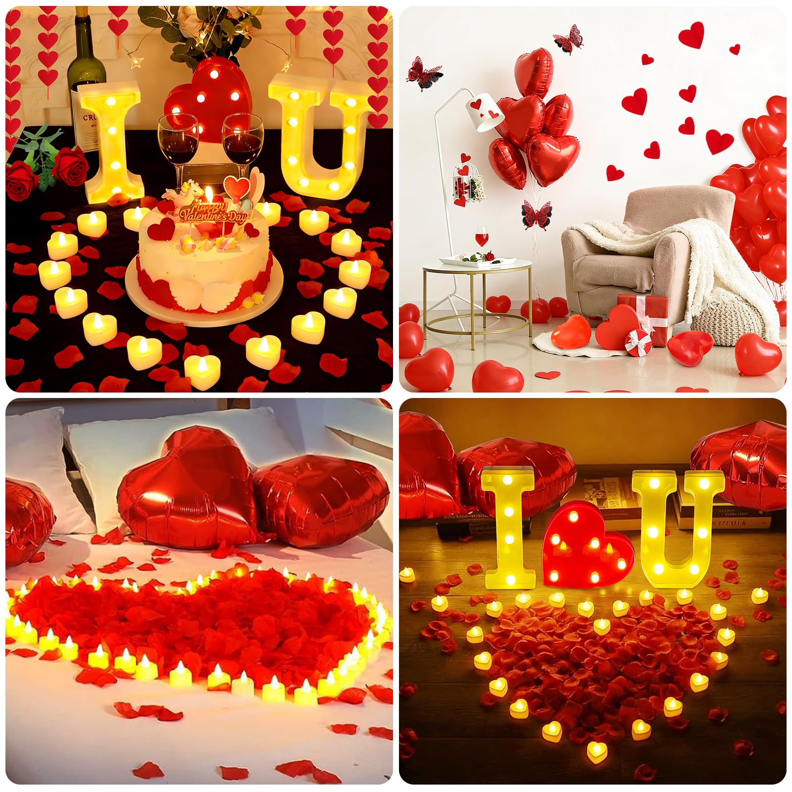 Axcoix staged bedroom surprise scene demonstrating easy romantic transformation