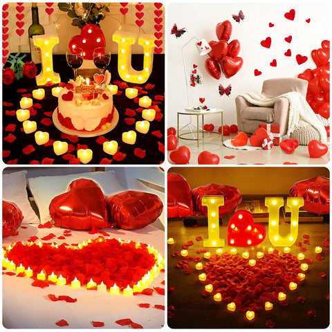 Axcoix staged bedroom surprise scene demonstrating easy romantic transformation
