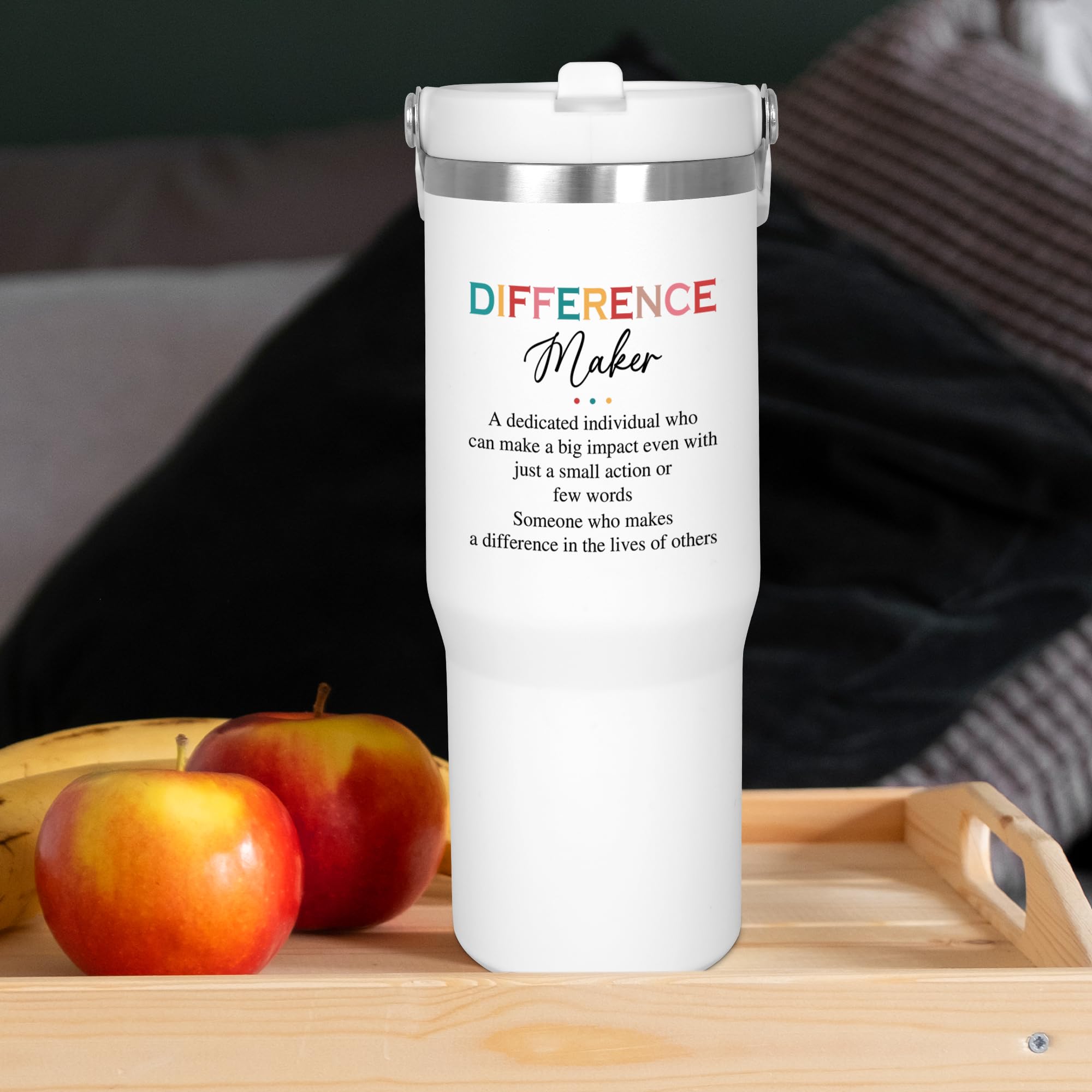 AXIARA gift-ready packaged tumbler display for teacher appreciation or coworker gifts
