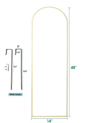 AyeWish gold aluminum frame close-up highlighting lightweight durable finish