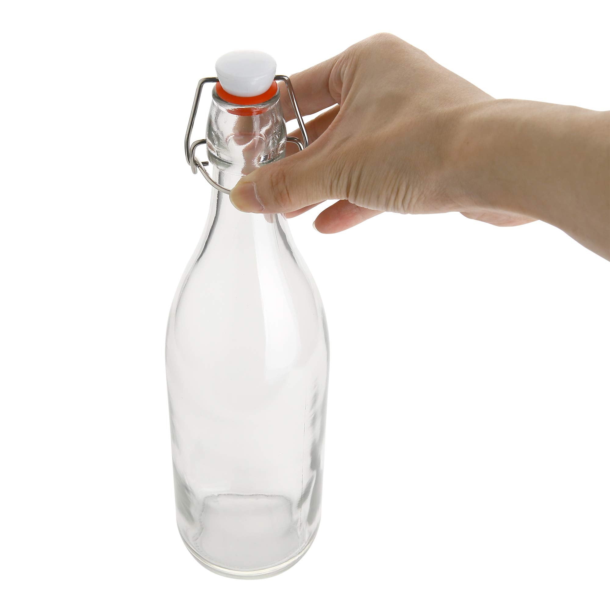 AYL hand holding bottle for scale showing the 1 liter size advantage