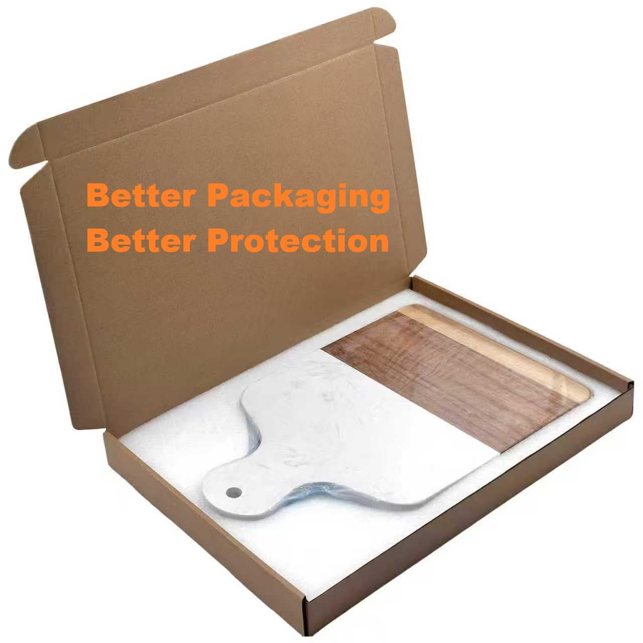 Azauvc chopping bread on board, knife-friendly cutting surface benefit
