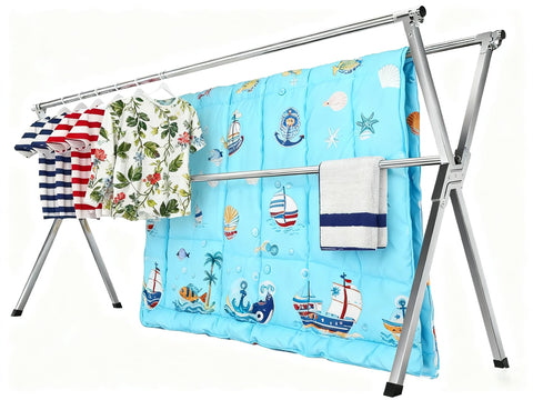 AZHZOLSK loaded with blankets demonstrating heavy-duty support up to 250 lbs