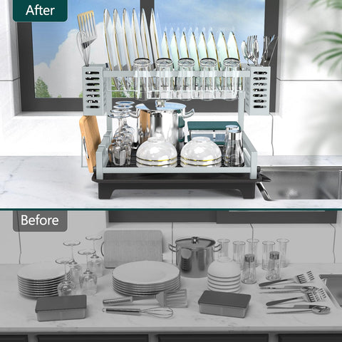 B-Land cutlery and cup holders side attachments keeping utensils accessible