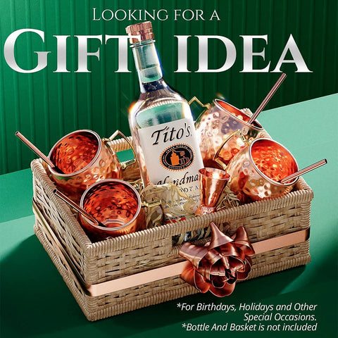 B. WEISS accessories display with jigger straws coasters for complete serving convenience