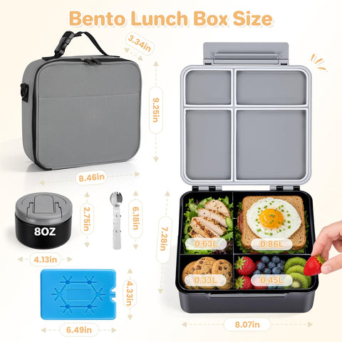 BABHAMNESS insulated lunch bag in use keeping temperature and organized