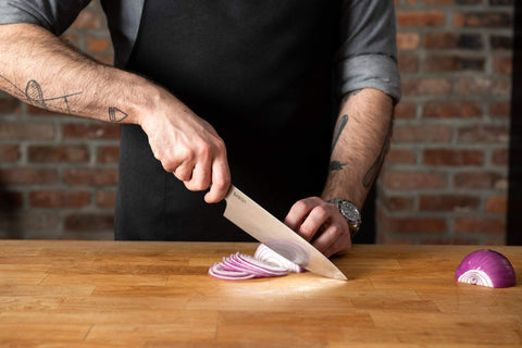Babish size comparison on cutting board, scale and usability benefit