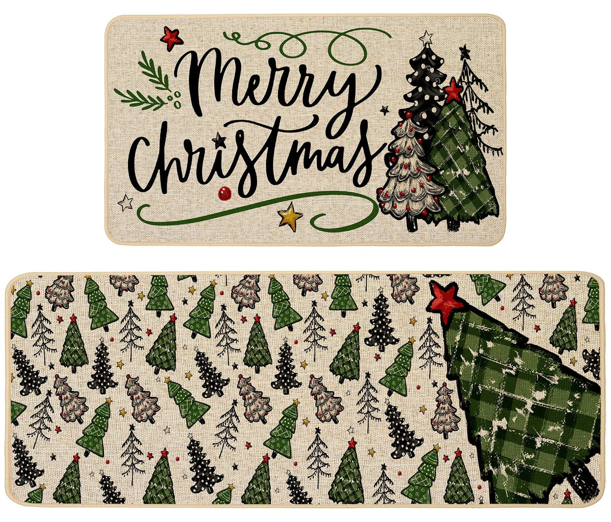 Baccessor front packaging shows festive tree design and sizing benefits