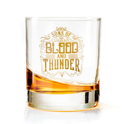 Bad Bananas glass used to serve dessert illustrating multi-purpose functionality