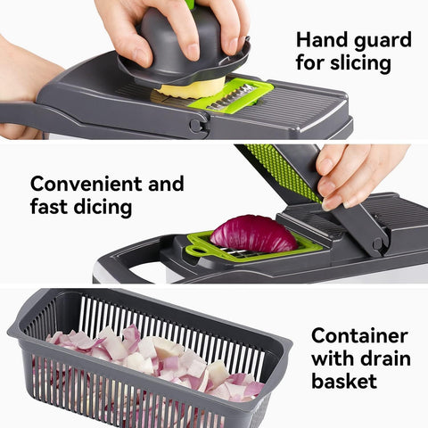 Badelite assembled next to knife showing compact space-saving size