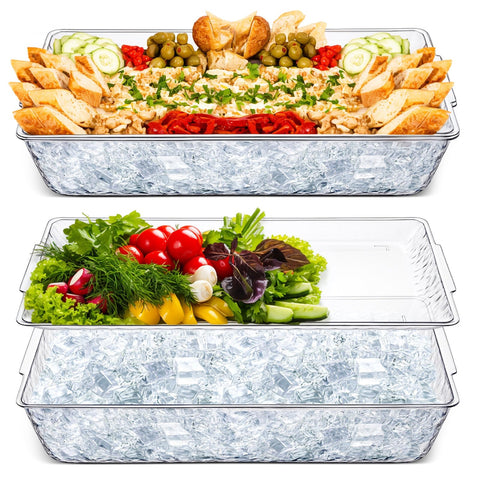 Baderke front view of both clear trays showing packaging and contents benefit