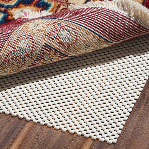 BAGAIL BASICS front packaging view showing 6x9 rug pad and benefits