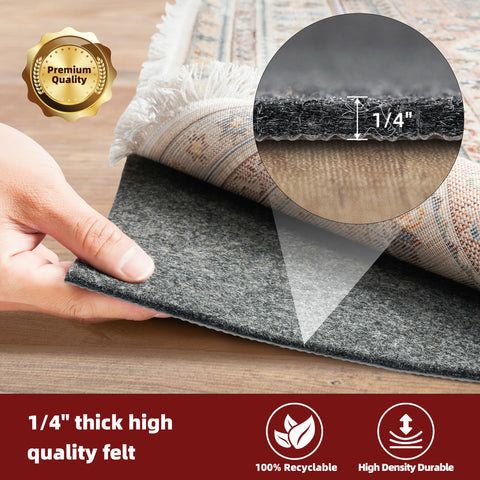BAGAIL BASICS natural rubber backing detail for strong grip