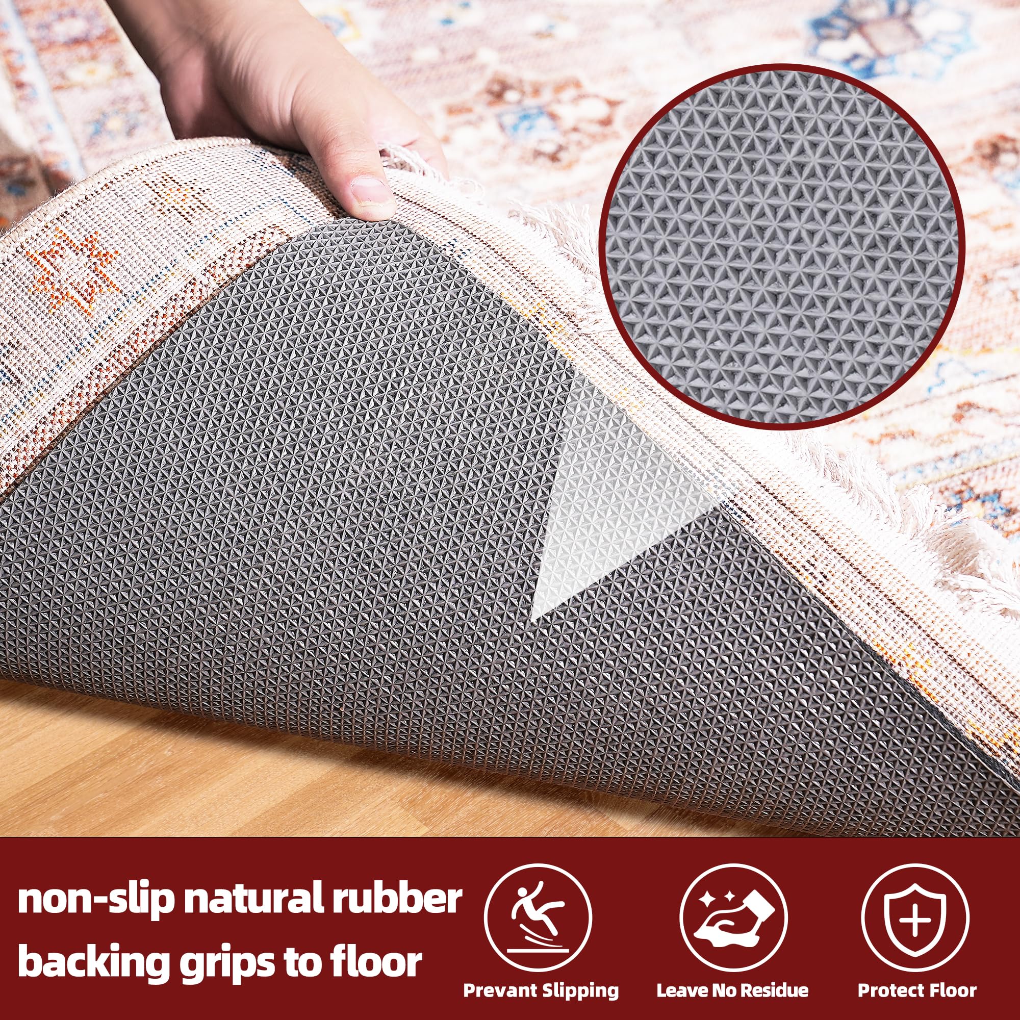 BAGAIL BASICS trimmed pad edge demonstrating easy custom fit