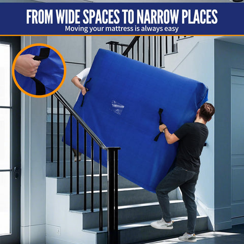 BAGAIL mattress being moved with bag on demonstrating easy handling