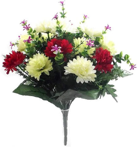 Bagari Store front view of mixed bush set showing colors and shape for instant decoration