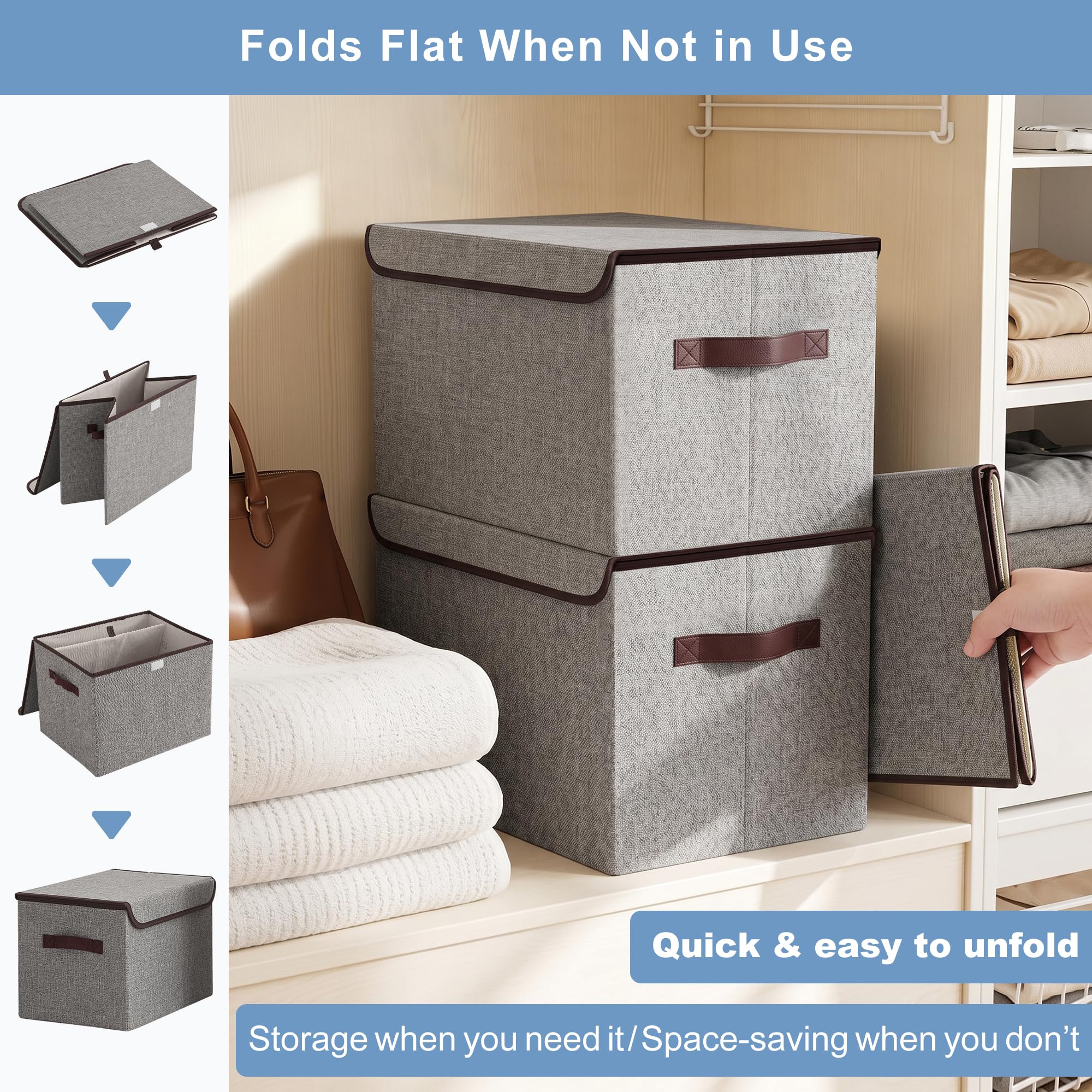 Bagnizer collapsed flat showing easy storage and transport convenience
