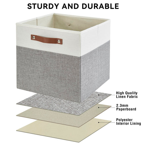 Bagnizer folded flat stacked for compact storage and easy seasonal stowing