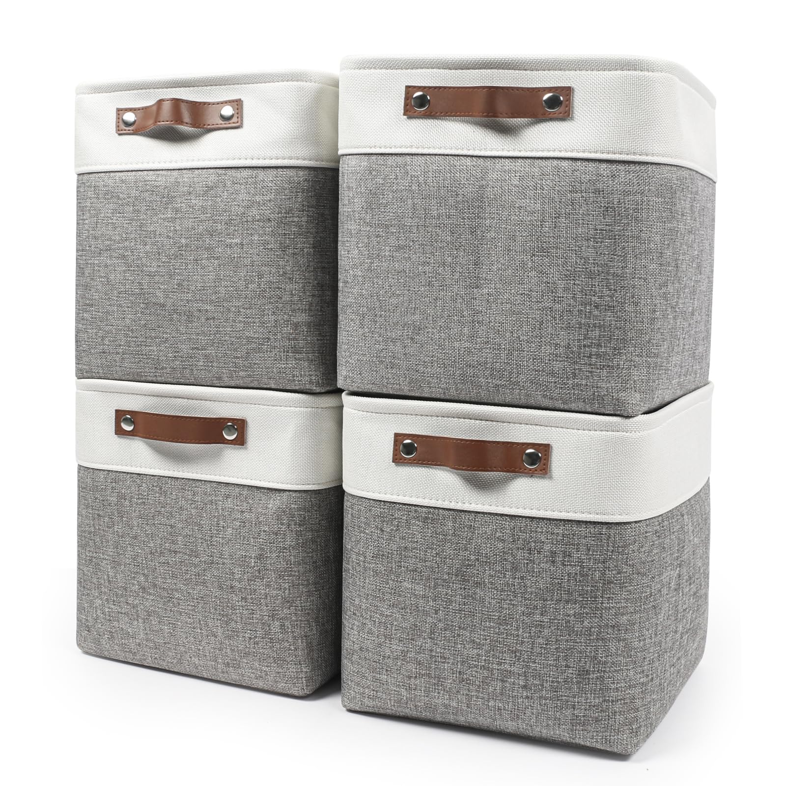bagnizer front view pack of four showing tidy shelf benefit