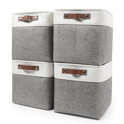 bagnizer front view pack of four showing tidy shelf benefit