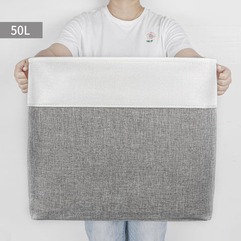Bagnizer sliding under bed showing compact scale and hidden storage benefit