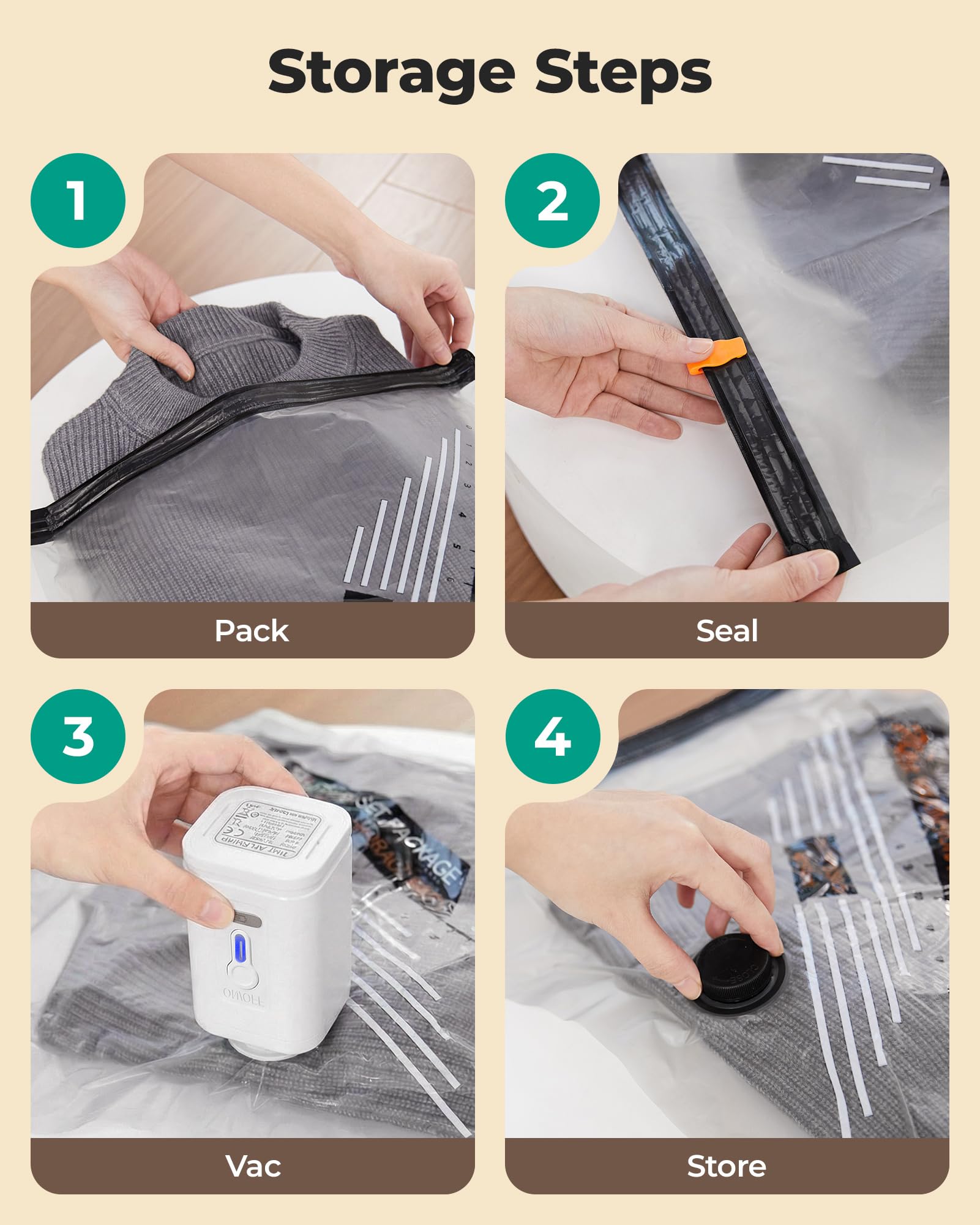 BAGSMART breathable laundry bag in use keeping dirty clothes separate