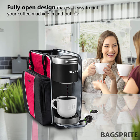 BAGSPRITE detachable shoulder strap attached for comfortable carry